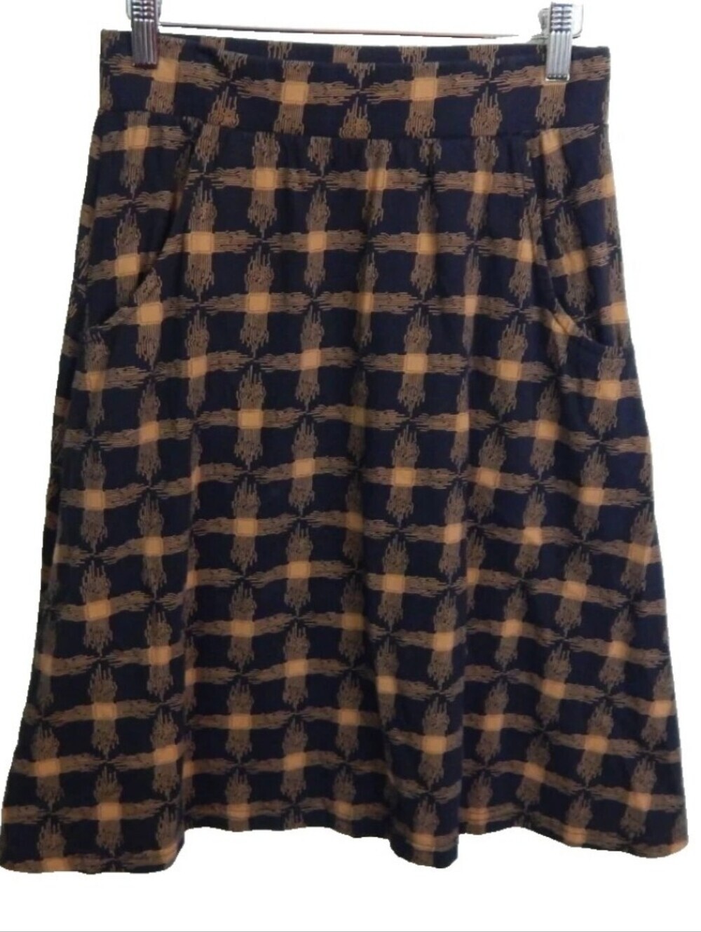 Svaha Computer Chip Printed Skirt